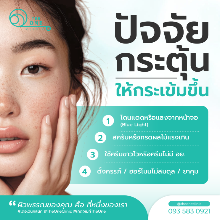 ปัจจัยกระตุ้นให้กระเข้มขึ้น