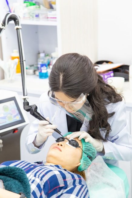 Skin treatment with CO2 Laser Skin treatment with CO2 Laser